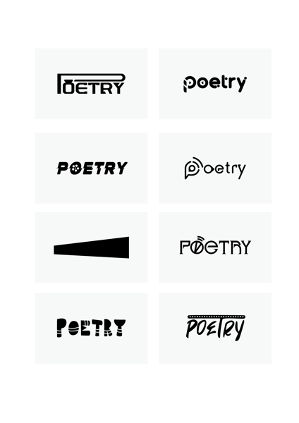 Poetry Films – Typography-Based Logo Design