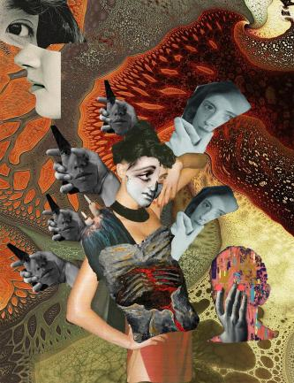 Collage Artwork – "Camouflage"